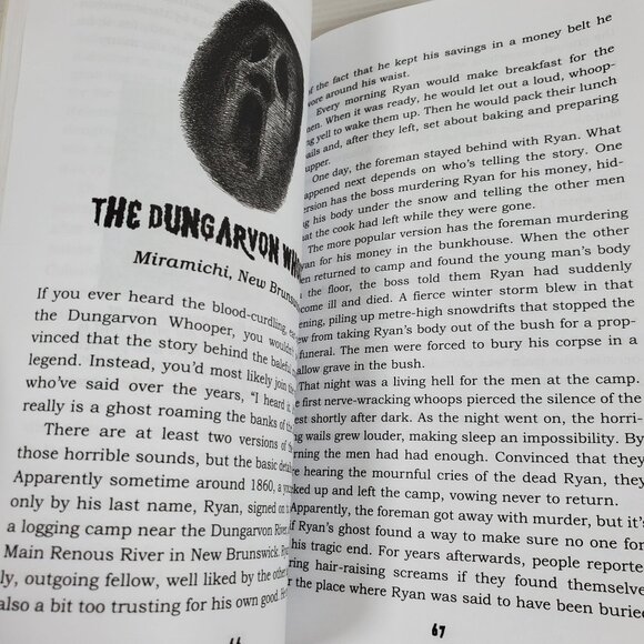 Haunted Canada by Pat Hancock True Ghost Stories Scholastic Canada 2003 Paperbac - Picture 15 of 16